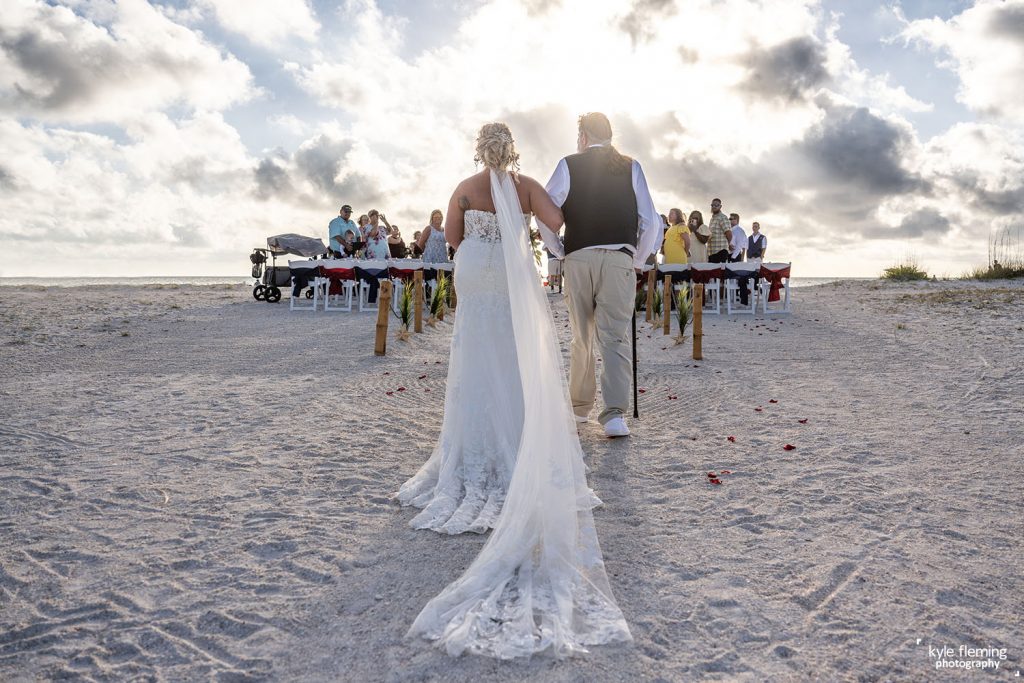 Sand Key Beach Wedding Clearwater Beach, FL