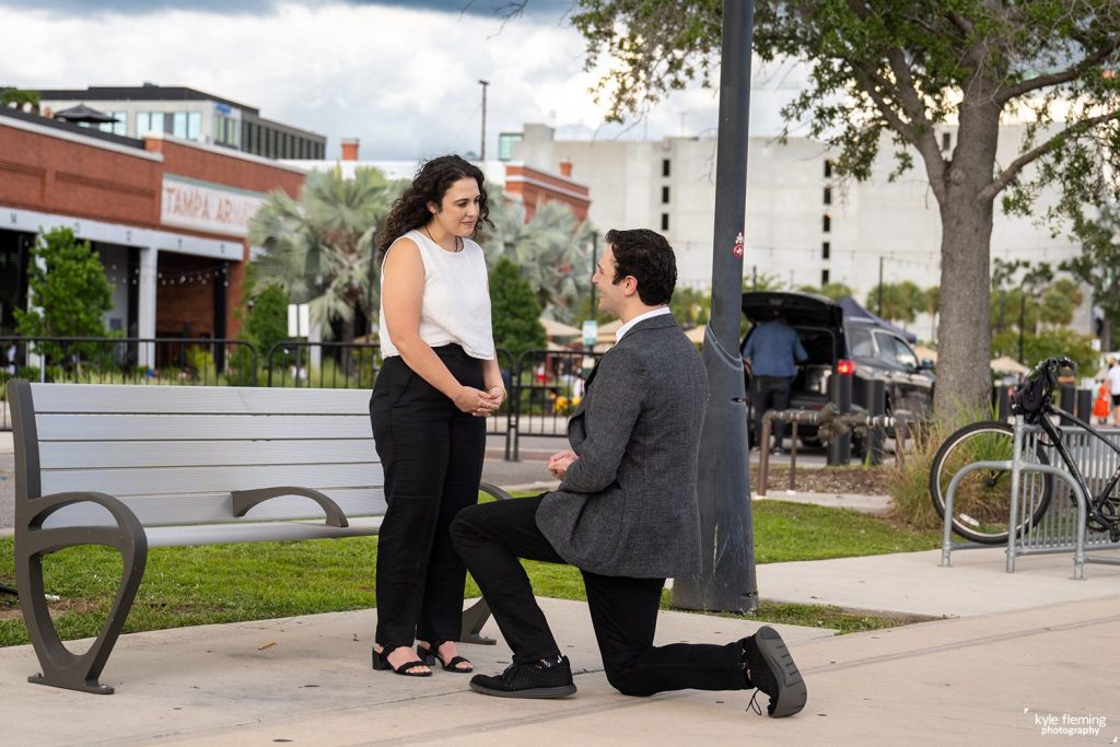 Tampa Surprise Marriage Proposal Photographer