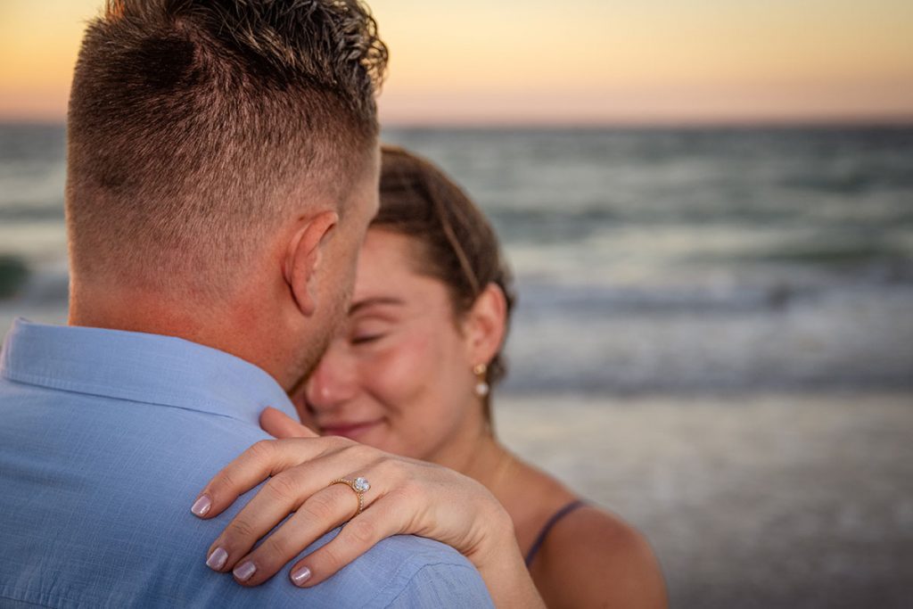 Sand Key Clearwater Beach Engagement